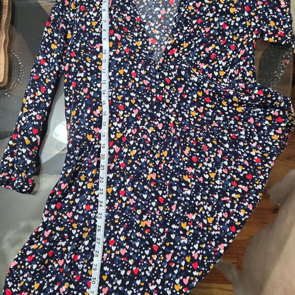 Heart Button Ruffle Dress - Picture 6 of 8